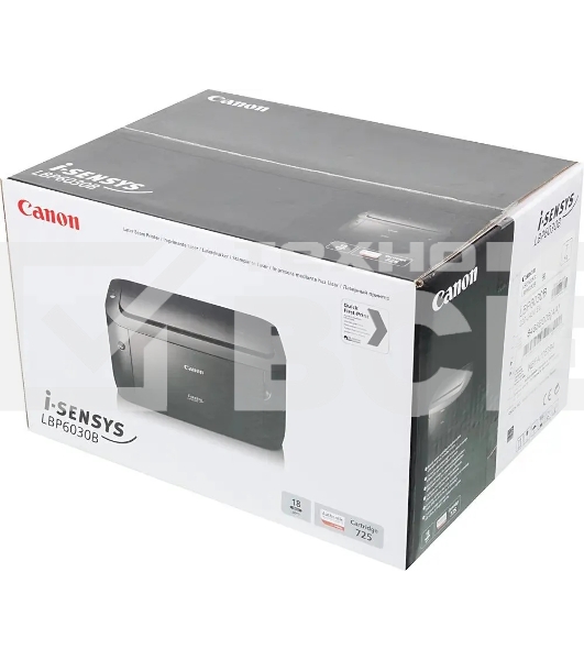 Принтер лазерный Canon i-Sensys LBP6030B bundle (8468B006+3484B002) A4 черный (в комплекте: + картридж)