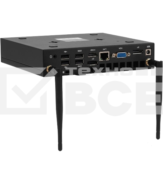 Неттоп IRU 310H6ITF i3 12100 (3.3) 8Gb SSD256Gb UHDG 730 noOS GbitEth BT черный (2031369)
