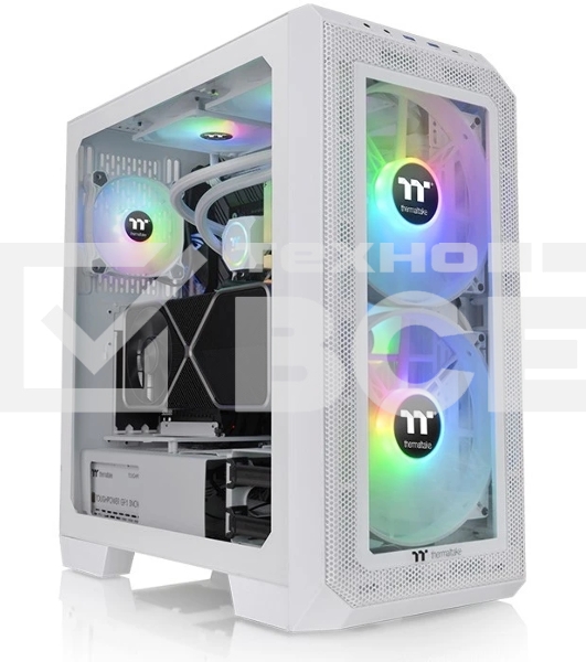 Компьютерный корпус Thermaltake View 300 MX белый без БП ATX 6x120мм 6x140мм 3x200мм 2xUSB 2.0 1xUSB 3.0 audio bott PSU