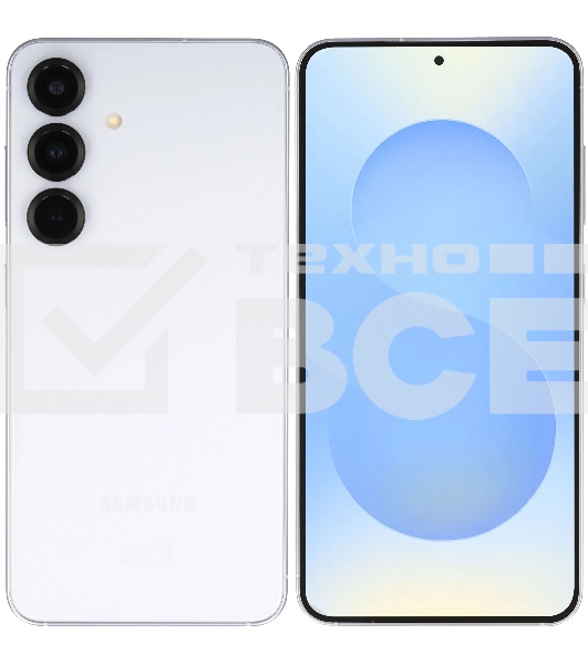 Смартфон Samsung Galaxy S25 12/128Gb, голубой