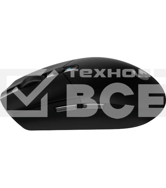 Мышь беспроводная Logitech G304 Lightspeed черный, 12000 dpi, радиоканал, USB, кнопки - 6