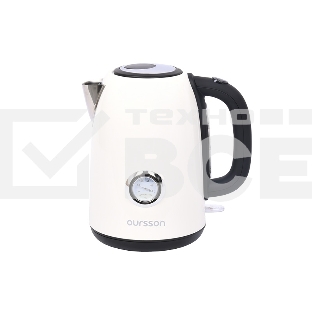 Чайник электрический Oursson KE1752M 1.7л. 2200Вт слоновая кость корпус: металл/пластик (KE1752M/IV)