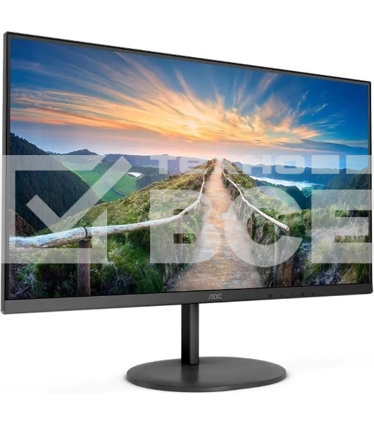 Монитор 23.8' AOC Value Line Q24V4EA IPS 2560x1440, 75 Гц, 4 мс, 16:9, 250 кд/м2, 1xHDMI, 1xDP, 1x3.5 мм, черный