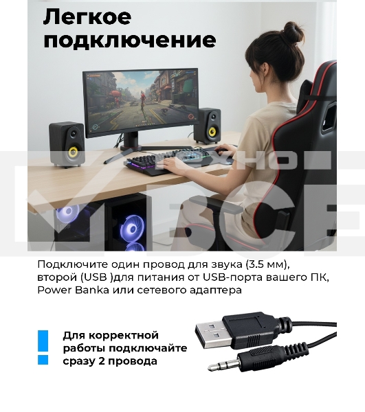 Портативная колонка Ritmix SP-3040W