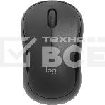 Мышь беспроводная Logitech M220 SILENT черный/серый, 1000 dpi, радиоканал, USB, кнопки - 3, фото 1