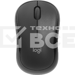 Мышь беспроводная Logitech M220 SILENT черный/серый, 1000 dpi, радиоканал, USB, кнопки - 3