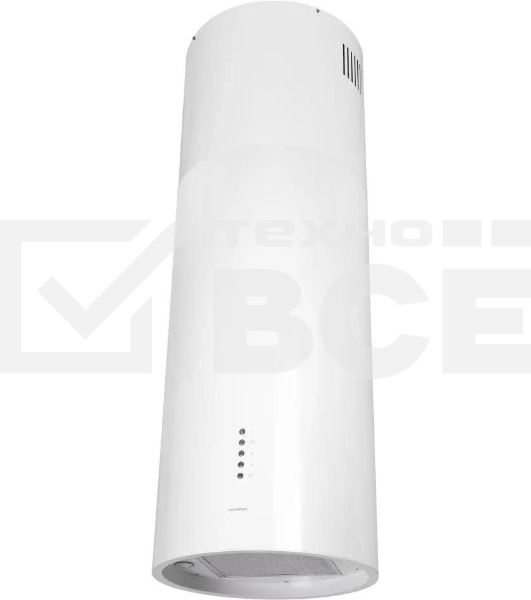 Вытяжка островная Maunfeld Lee Isla 39 белый, 38 см, 1000 куб. м/ч, 52 дБ