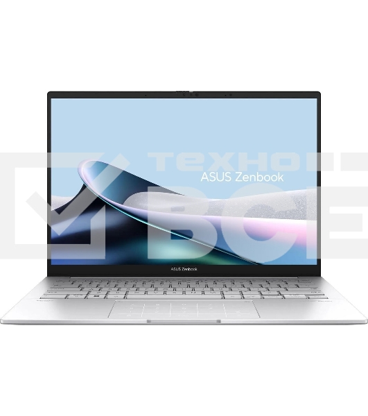 Ноутбук Asus Zenbook UX3405CA-ST1352/14'/OLED/Intel Core Ultra 7 255H/32Gb/512Gb SSD/Intel Arc/noOS/серебристый/1.2kg