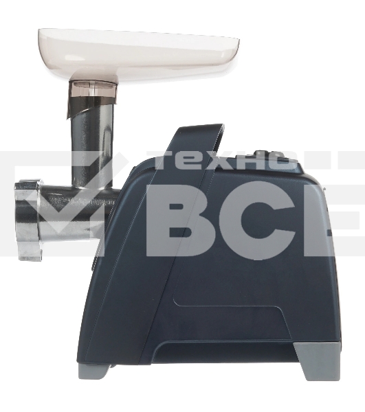 Мясорубка электрическая Аксион М61.01 темно-синий, 2000 Вт, 4.0 кг/мин, реверс, защита от перегрузки, насадки - 4