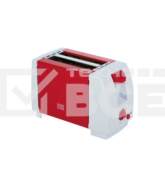 Тостер Homestar HS-2002, 750 Вт, коралл