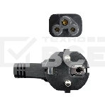 Кабель питания VCOM для ноутбуков 3М 3G*0.5mm 220V (CE022-CU) VDE стандарт, фото2