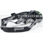 Фонарь налобный GAUSS GFL307 черный 3Вт лам.:светодиод. AAAx3, фото4