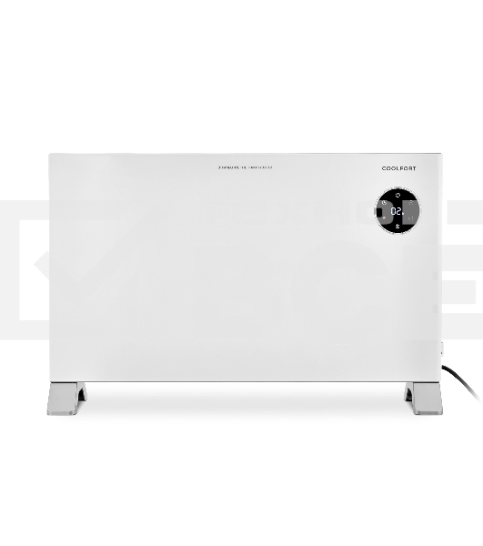 Конвектор Coolfort CF-3941 белый, 2000 Вт, 20 м2, термостат, дисплей, WiFi