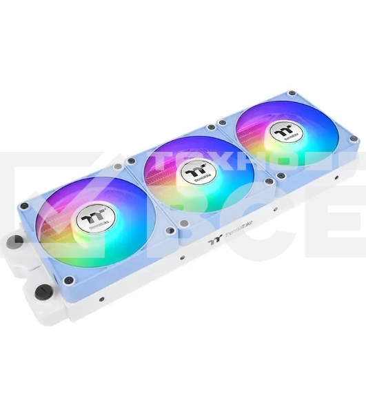 Комплект вентиляторов для корпуса Thermaltake CT120 EX ARGB Sync (3 шт.) голубой, 120 мм, 2000 об/мин, 28.5 дБ, 4 pin