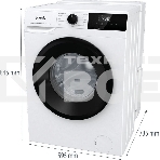Стиральная машина Gorenje W1NHPI60SCSIRV белый загр. фронтальная макс.: 6 кг 1400об/мин класс: А, фото25