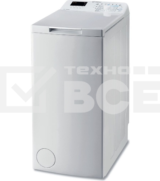 Стиральная машина Indesit BTWS72200EUN белый, загрузка вертикальная 7 кг, 1200 об/мин., класс: А
