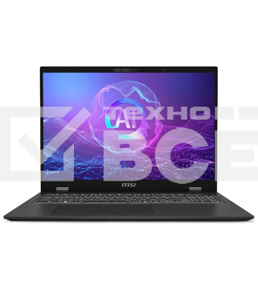 Ноутбук MSI Prestige 16 AI+ Evo B2VMG-032RU серый 9S7-15A341-032 Core Ultra 9 288V 32Gb SSD1Tb Intel Arc 140V 16