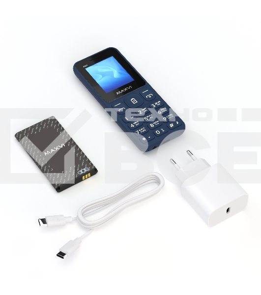 Мобильный телефон Maxvi P99 синий