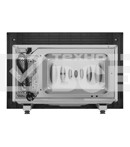 Микроволновая печь встраиваемая Maunfeld JBMO725BK01 чёрный, 20 л, 700 Вт, переключатели - поворотный механизм