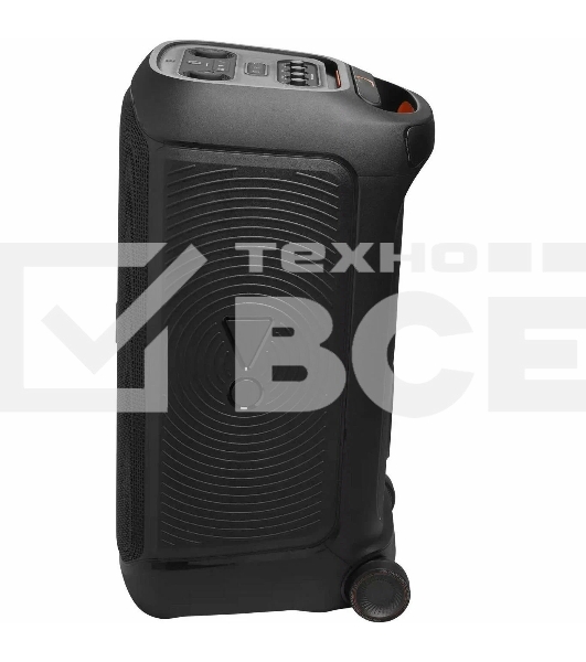 Портативная акустика JBL PartyBox Stage 320 /240 Вт/4жинамика/Bluetooth 5.3/USB/3.5 мм/влагозащита IPX4/подсветка/до 18ч.работы/черный (JBLPBSTAGE320EP)