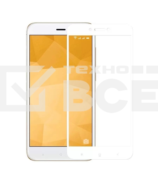 Защитное стекло PERO 2.5D для Xiaomi RedMi 4A, белый
