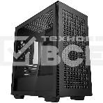 Компьютерный корпус Deepcool CH370 черный без БП mATX 1x120мм 1xUSB 2.0 1xUSB 3.0 audio bott PSU, фото11