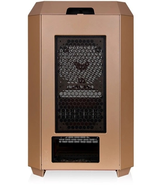 Компьютерный корпус Thermaltake The Tower 300 Gravel Send коричневый без БП mATX 8x120мм 6x140мм 2xUSB 3.0 audio bott PSU