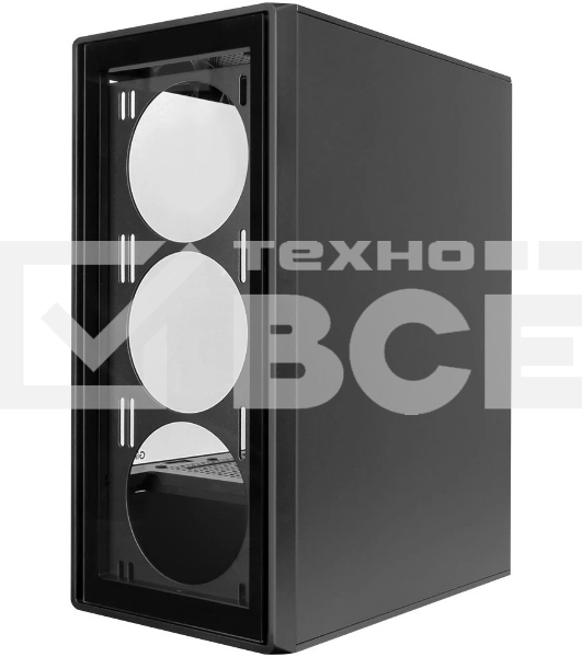 Компьютерный корпус Ginzzu CL125 ATX передняя панель Стекло