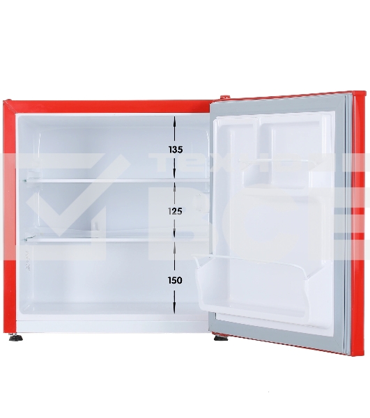 Холодильник NORD NR 506 R красный однокамерный 59 л, капельная система