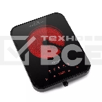 Плита настольная инфракрасная Kitfort КТ-141 черный стеклокерамика, фото 1