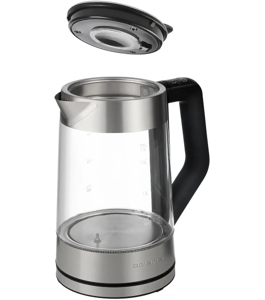 Чайник электрический POLARIS PWK1725CGLD WIFI IQ Home, 1,7 л, 2200 Вт, стекло