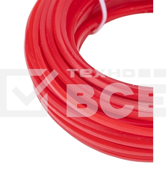 Леска для триммера MTX армированная алюминием квадрат 2,0 мм х 15 м