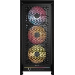 Корпус Corsair Frame 5000D RS ARGB Black, Midi-Tower, чёрный, 4 x 140 мм, фото2