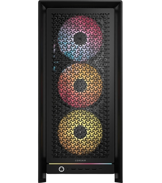 Корпус Corsair Frame 5000D RS ARGB Black, Midi-Tower, чёрный, 4 x 140 мм