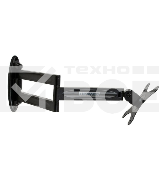 Кронштейн для телевизора Kromax TECHNO-11 черный 10'-32' макс.15кг настенный поворот и наклон