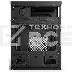 Компьютерный корпус CBR PCC-MATX-MX08-WPSU mATX Minitower MX08, без БП, 2*USB 2.0, HD Audio+Mic, Black, фото5