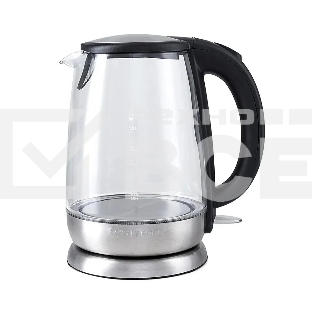 Чайник электрический Kitfort КТ-619, стекло, 1850 - 2200 Вт, 1.7 л