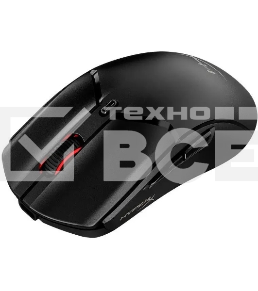 Мышь беспроводная/проводная HyperX Pulsefire Haste 2 Mini черный, 26000 dpi, радиоканал, Bluetooth, USB, кнопки - 6