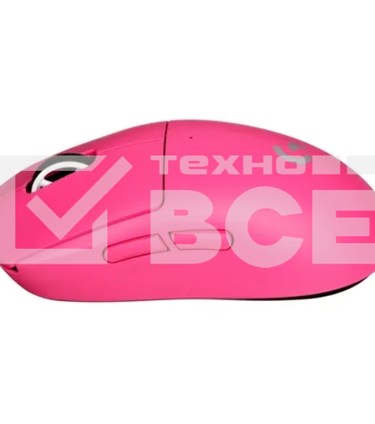 Мышь беспроводная Logitech G PRO X Superlight 2 розовый, 32000 dpi, радиоканал, USB, кнопки - 5