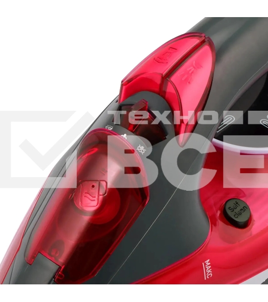 Утюг Vitek VT-8348 серый/красный