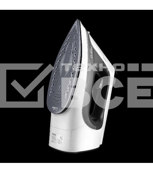 Утюг Red Solution C300, 1400Вт, белый/серый