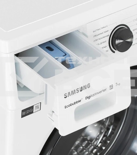 Стиральная машина Samsung WW70AG5S21CELP белый, загрузка фронтальная 7 кг, 1200 об/мин, класс: A