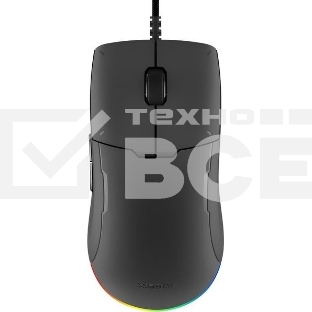 Мышь проводная Xiaomi Gaming Mouse Lite черный, 6200 dpi, USB, кнопки - 5