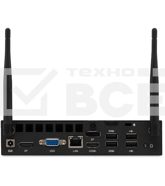 Неттоп IRU 310H6ITF i3 12100 (3.3) 8Gb SSD256Gb UHDG 730 noOS GbitEth BT черный (2031369)