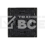 Розетка 1-м СП FORTE&PIANO FP318 10А без заземл. без защ. шторок винт. крепл. сер. IEK FP-R10-10-K03, фото2