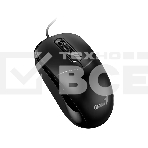 Мышь проводная Genius DX-111 черный, 1200 dpi, USB, кнопки - 3, фото2