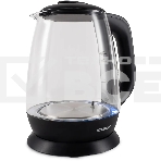 Чайник электрический Starwind SKS3036 1.7л. 2200Вт черный корпус: стекло, фото9