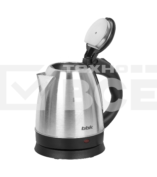 Чайник электрический BBK EK1503S черный/нержавеющая сталь