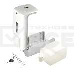 Дозатор для жидкого мыла пластик Puff-8120 белый, 0,8 л, фото3