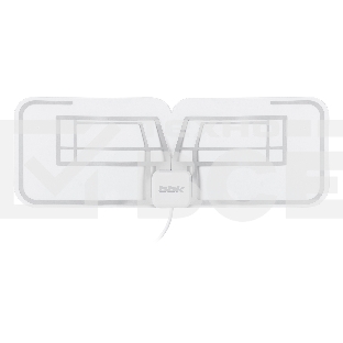 Антенна телевизионная BBK DA27 30дБ активная белый каб.:2м